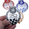 3D Aluminum Car Rear Trunk Fender Emblem Badge Sticker Decals for Abarth 500 124 Punto Ducato Palio Bravo Accessories
