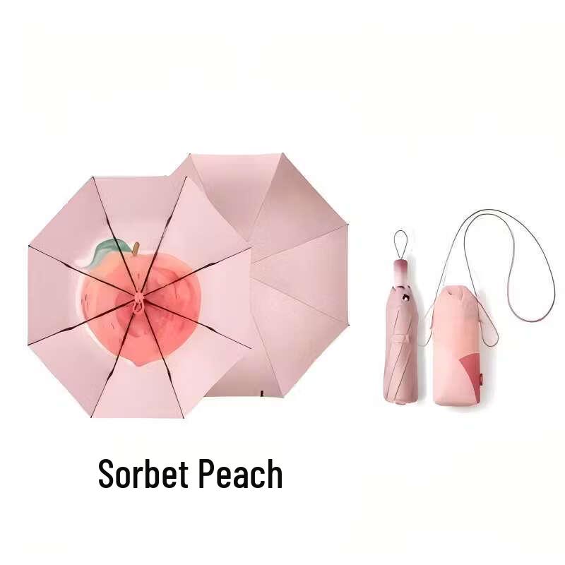 Beneunder UV Protection Three-Fold Sun/Rain Umbrella