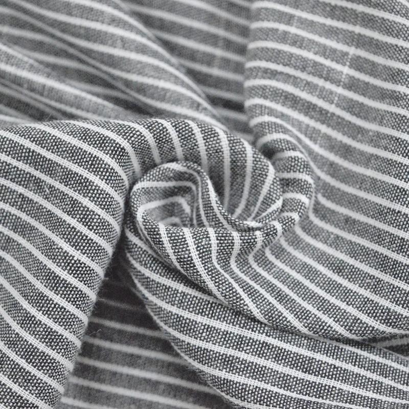 Striped Crew Neck Sleeveless Plus Size Slim-fit Dress