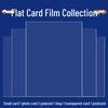 3-Inch Transparent Card Sleeve: Postcard, Photo, Polaroid, Ticket, Small Card Protector.