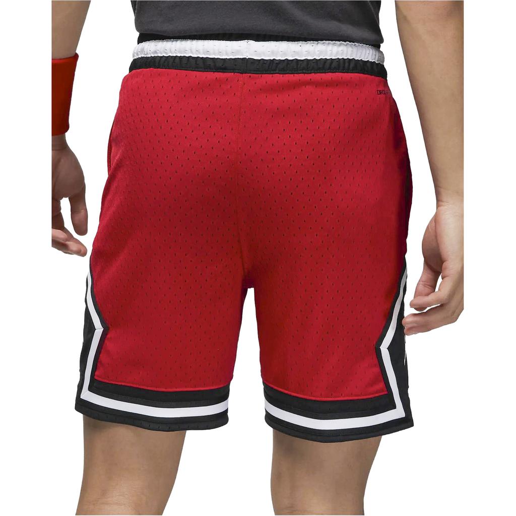 Jordan Sport Diamond Shorts With Contrast Stripes Men Bottoms Red DX1488-687
