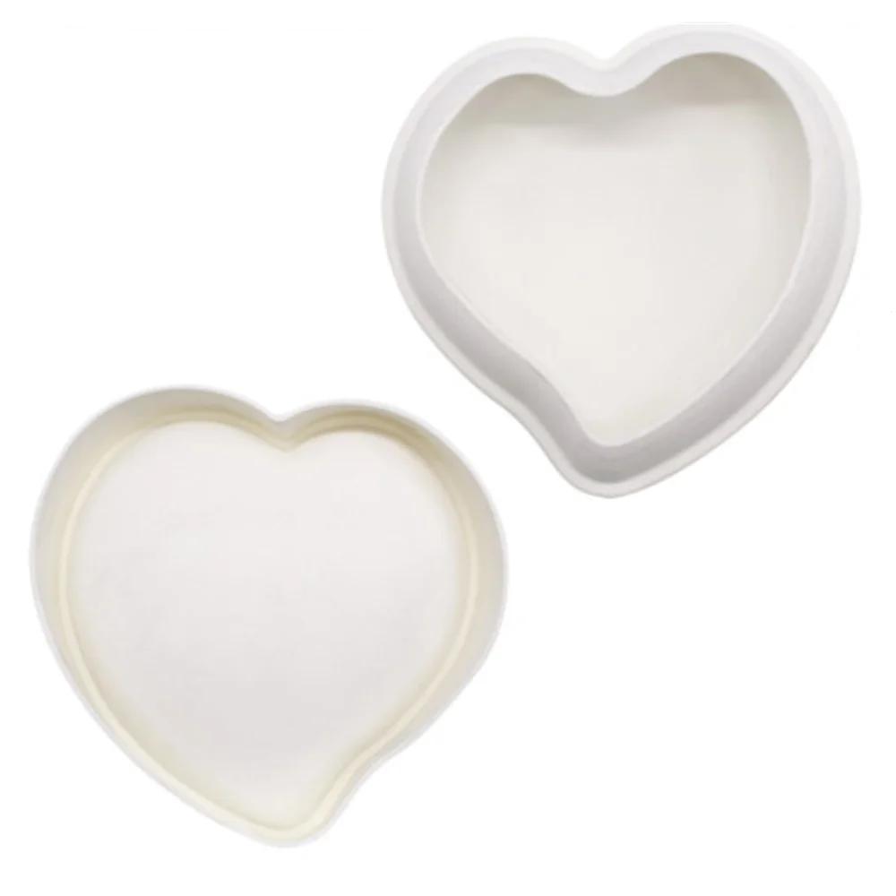 Love-Heart Shape Silicone Mold Heart Mousse Mould Chocolate Ice Cream Dessert Mouler Cake Decorating Tools Kitchen Accessories