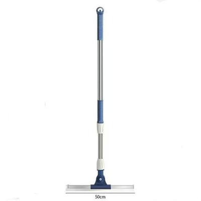 Hands-Free Silicone Bathroom Floor Brush & Glass Scraper