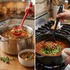 2pcs High Temperature Resistant Cooking Ladle Arc Smooth Sauce Scoop Kitchen Utensil  Kitchen