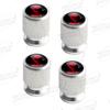 Aluminum For Ford Focus ST Line Mondeo Kuga GT350 GT500 Shelby Logo 4pcs Car Decor Wheel Tire Valve Caps Stem Cover Accessories
