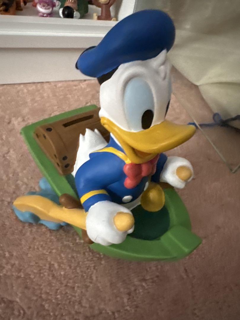 

[Б/У] Дисней Дональд Дак Фигурка Лодки Ретро Винтаж Большая Копилка