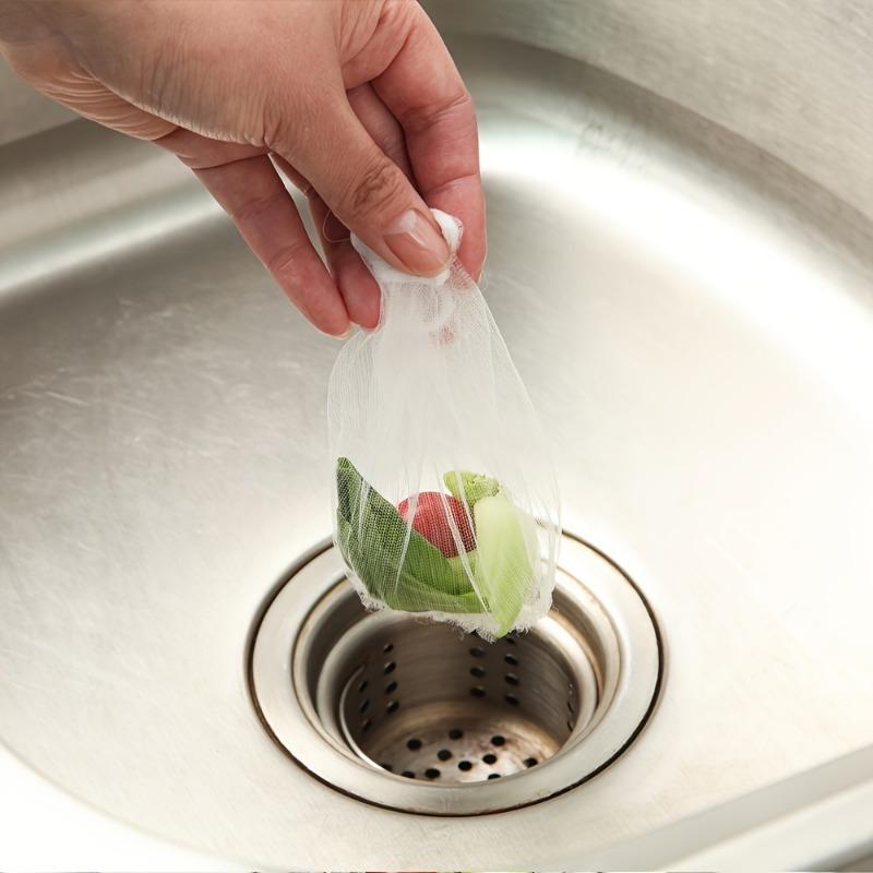 100 Pieces Kitchen Sink Filter Bag, Disposable Filter Sink Filter Bag, Used To Collect Kitchen Food Residue and Leftover Garbage