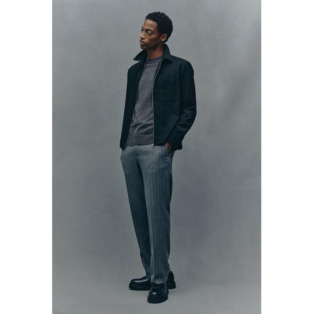 H M Regular Fit casHMere juMper Dark Grey