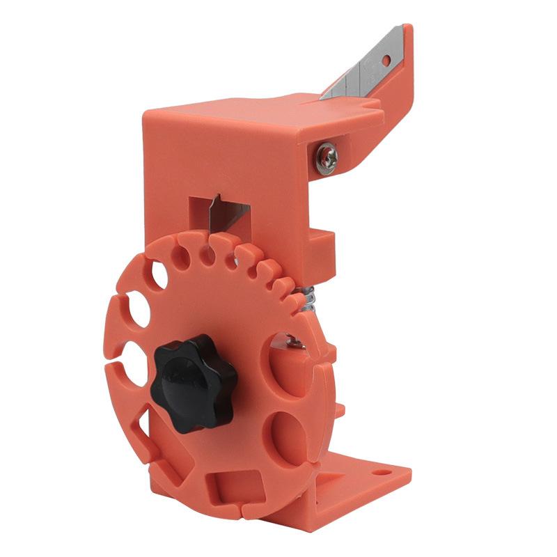 1PC Cable Stripper, Manual Quick Stripper, Adjustable Handheld Wire Stripper, Plastic Skin Rubber Material Outer Skin Peeling