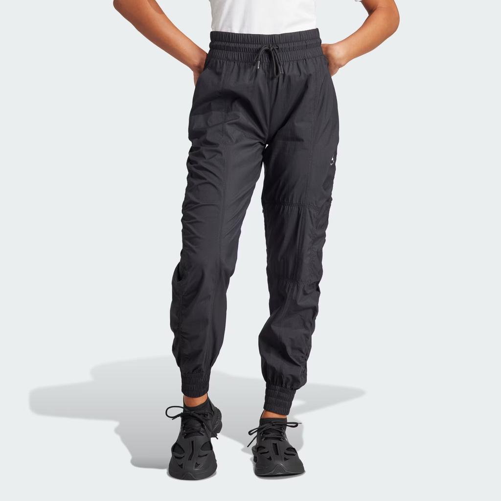 Adidas X Stella McCartney Truecasuals Woven Joggers With Logo Women Bottoms Black IT2663