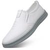 Fashion Men's Walking Loafers Breathable Male Outdoor Casual Shoes Leather Men Office Shoes Slip on Flats Man Versatile Driving Sneakers