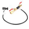 CO2 Cylinder Refill Adapter with Hose for Sodastream Filling G1/2 24in Hose with Valve