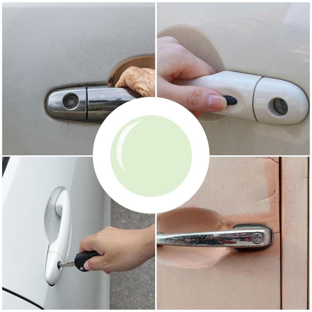 Car Door Lock Keyhole Cap - Proof Protective Cap Trim Cover | 4