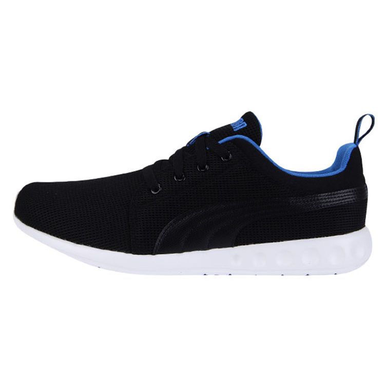 PUMA Carson Men's Low Top Casual Shoes Black Blue Comfortable Daily Wear 357482-04