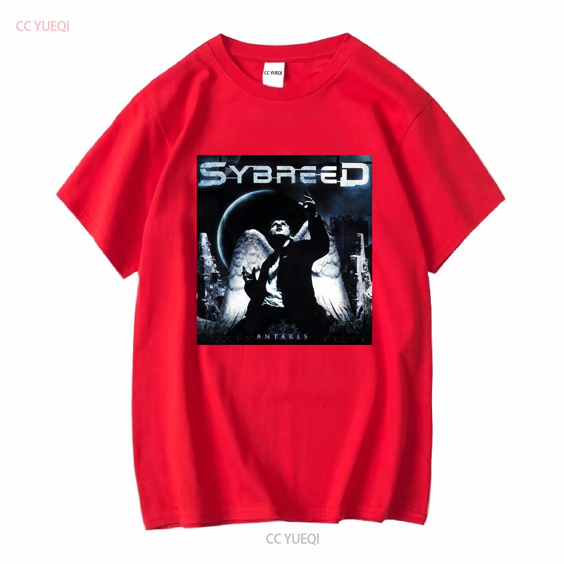 

SYBREED ANTARES ALBUM T SHIRT vintage Washed graphic Stylish Versatile fashion Unisex Soft Casual Stretched Slightly homme S