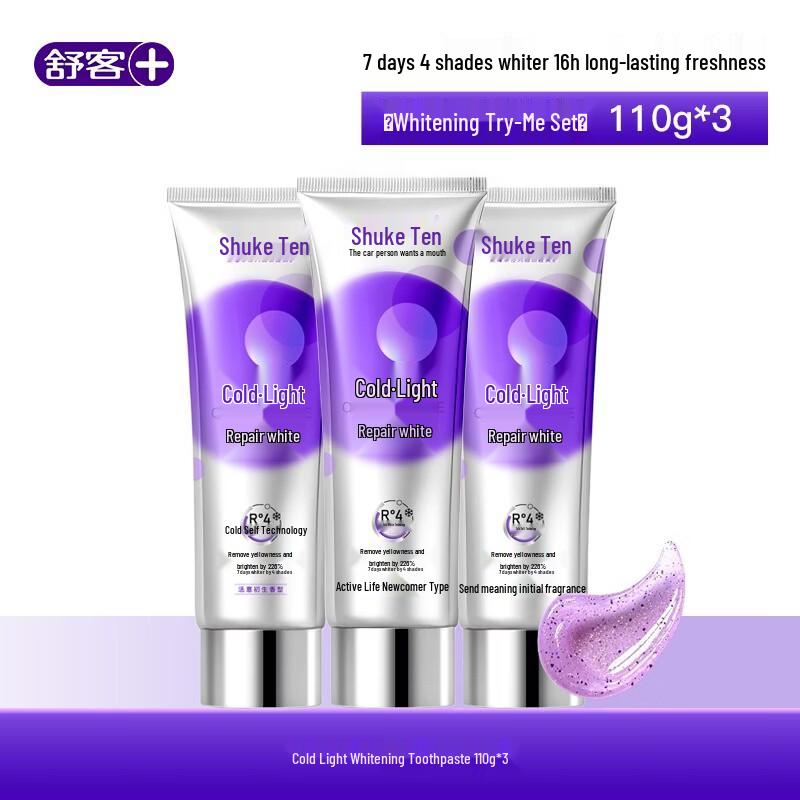 Sakol Color Correcting Whitening Fluoride Toothpaste 3-Pack