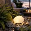 Solar Cobblestone Pathway Light, Garden Rock Solar LED Light, Waterproof Outdoor Stone Light for Patio Lawn Yard Porch