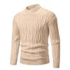 Men's Crew Neck Sweater Soft Casual Sweaters for Men Autumn Classic Pullover Sweaters Mock Turtleneck Knitted Streetwear