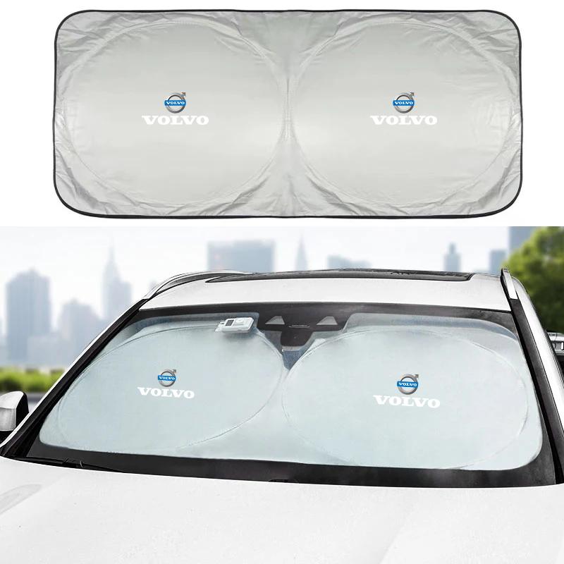 Car Windshield Sun Shade Visor UV Protection Shield For Volvo V60 V90 V40 XC90 S60 C30 XC60 V50 V70 S90 Olestar AWD T6 XC40 S80