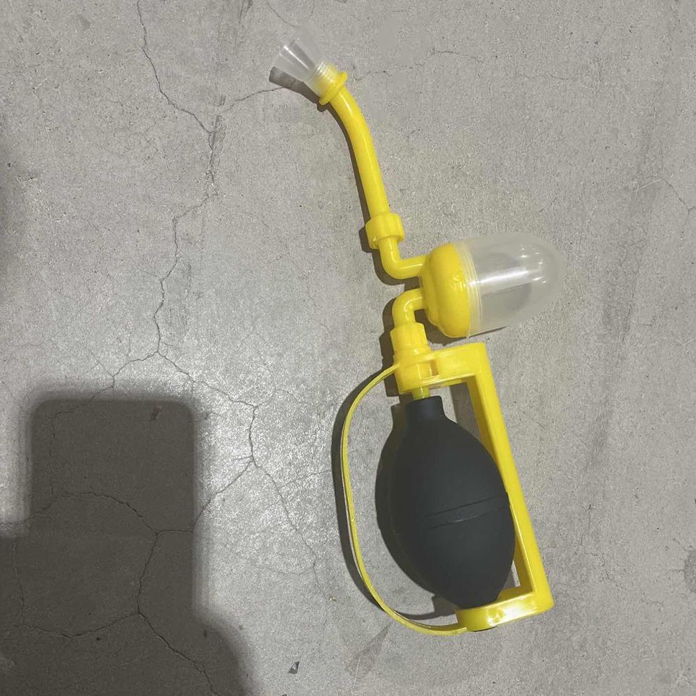 Professional Flower Pollinator Tool Manual Tomato Pollinator Powder Sprayer  Farm красный