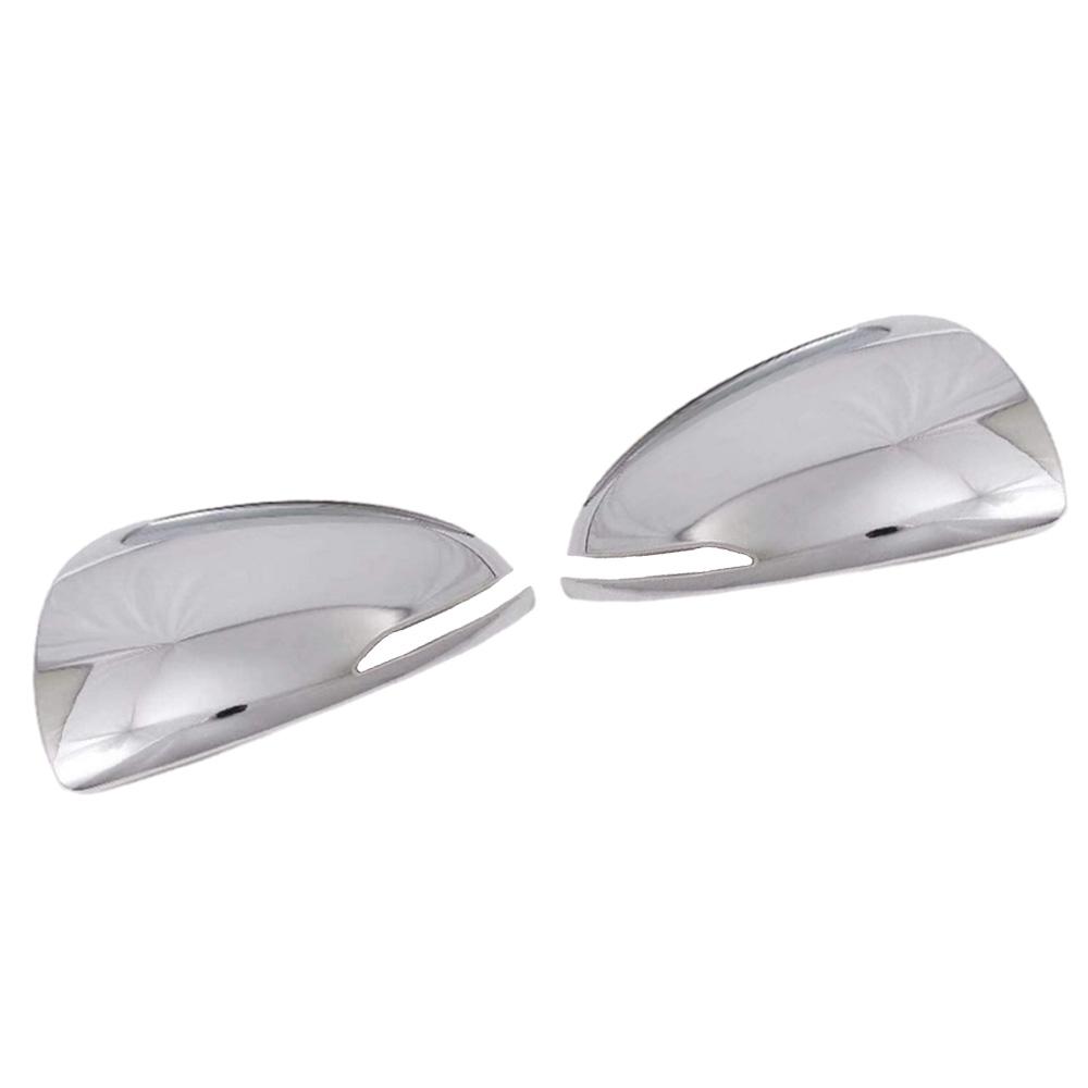 2pcs Side Wing Mirror Cover Caps Rearview Mirror Cover Trim Sticker for Hyundai Sonata 2020-2025 серебряный