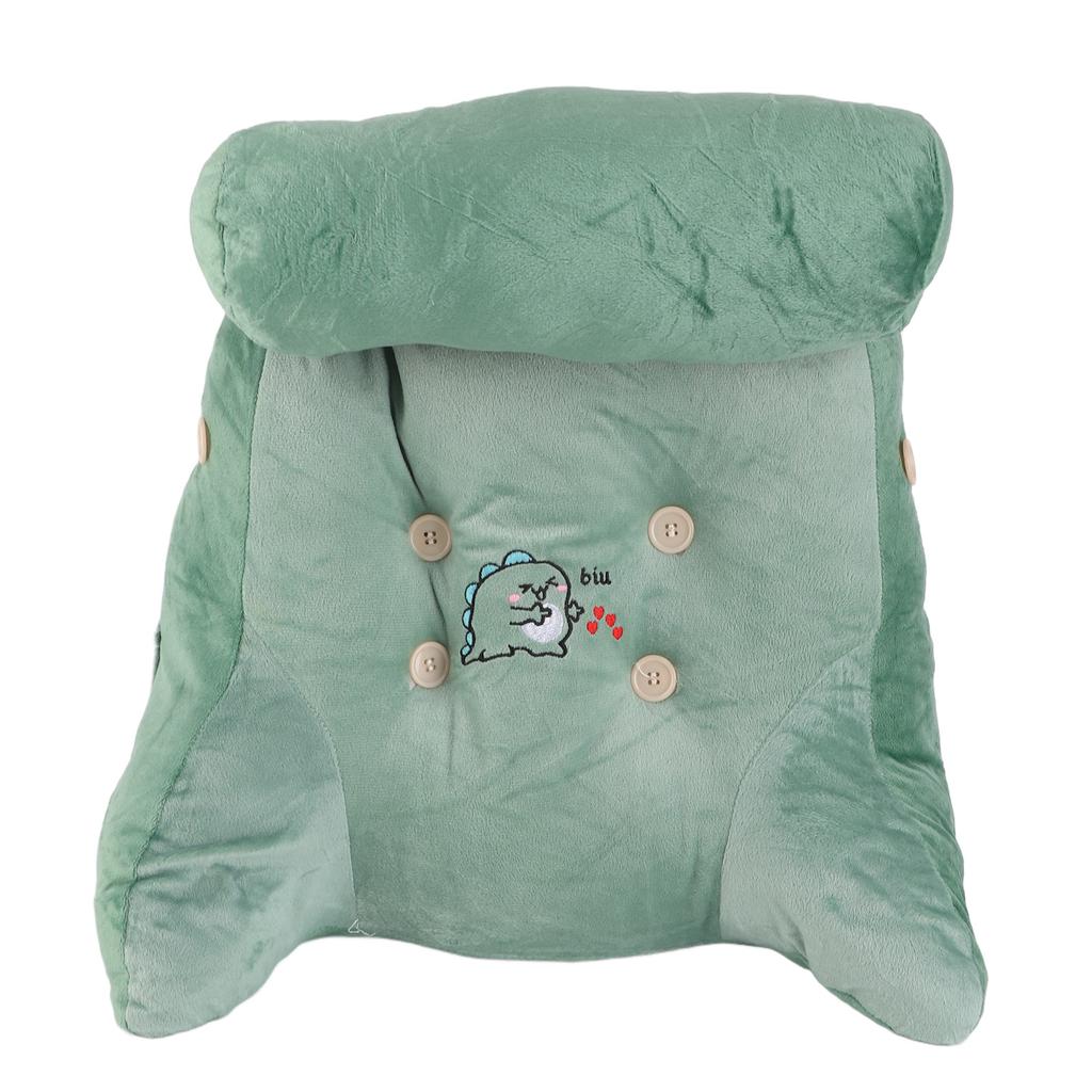 Backrest Pillow Washable Removable Cover Soft Cartoon Animal Back Support Cushion for Office Chair