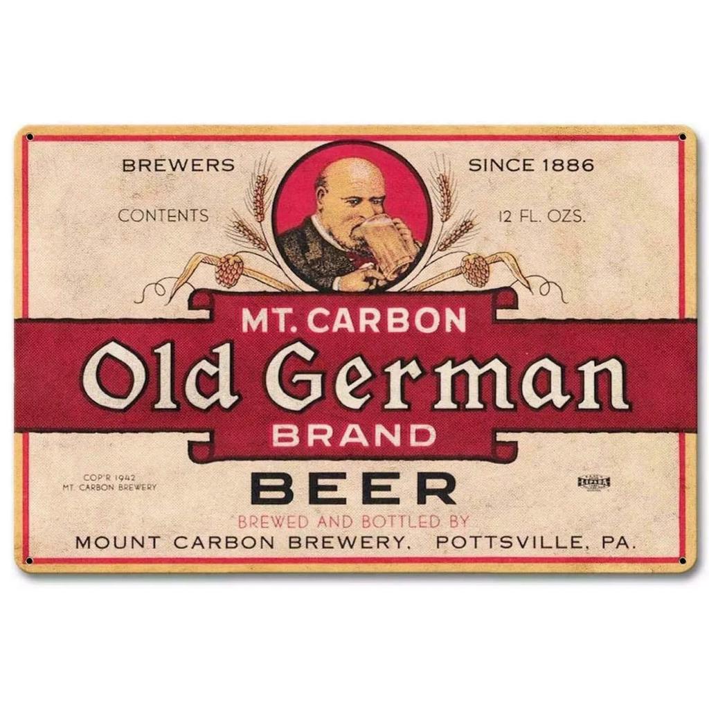 Brand Beer Metal Tin Signs Plaque Bavaria Wall Decoration Vintage Posters Iron Painting for Man Cave Home Cafe Garden Club Bar