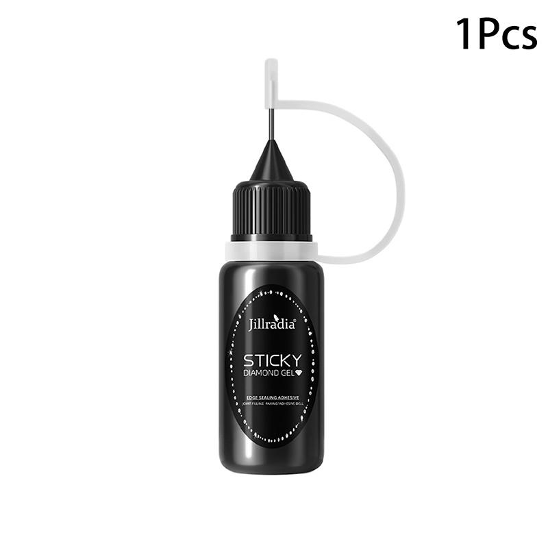 10Ml Nail Rhinestone Adhesive Glue For Stick The 3D Decorations Diy Super Strong No-Clean Edge-Sealing Gel Nail Art
