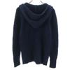 BAREFOOT DREAMS Long Sleeve Zip Hoodie M Navy Women Used