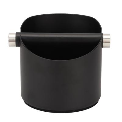 Coffee Knock Box Stainless Steel Coffee Grounds Knock Box with Knock Bar for Cafes Western