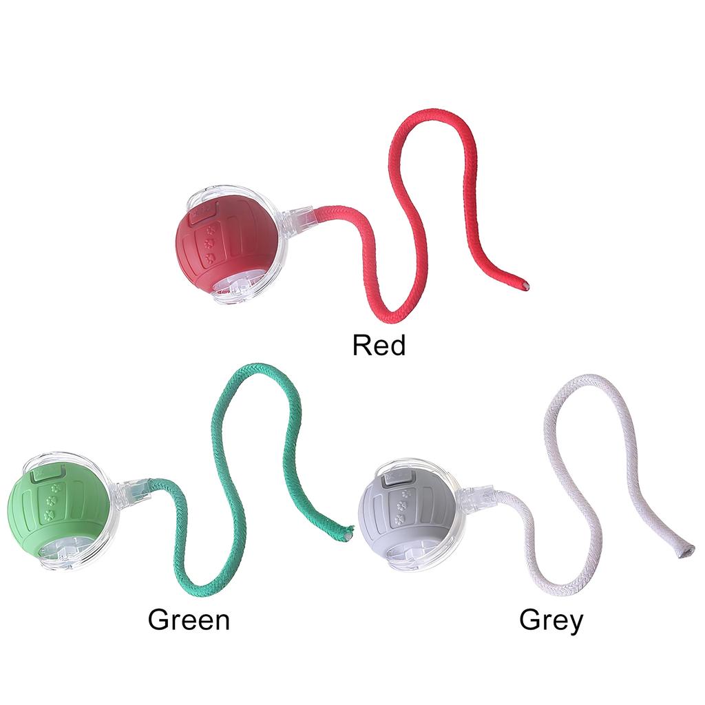 Automatic Rolling Ball Rechargeable Cat Enrichment Toys with Tail Rolling Pet Ball for Small/Medium/Large Cats To Keep Them Busy