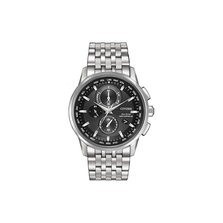 CITIZEN Men s Ecology Drive Collection Watch AT8110-53E Black Dial