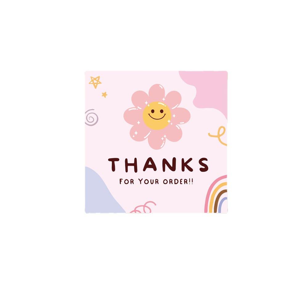 10-50Pcs High-Quality 6*6Cm High-Quality Flower High-Quality Thank High-Quality You High-Quality Cards High-Quality For High-Quality Gift