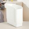 Slanted-Opening Food Storage Bins Supermarket Shelf Display  Snacks & Loose Goods Organization