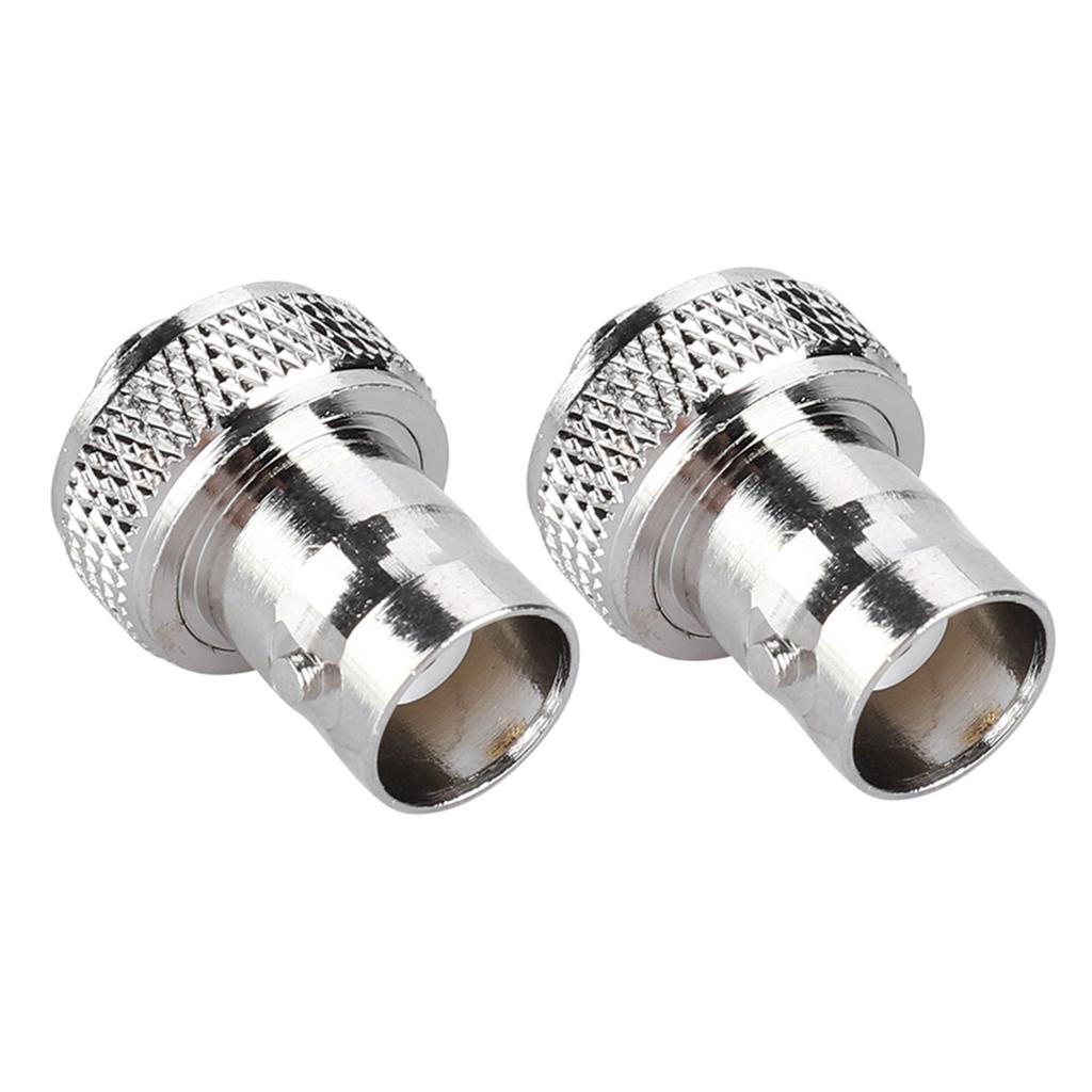2 Pcs SMA Female To BNC Female Convert Adapter Connector