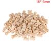 100 Pcs Wood Empty Spools Empty Sewing Spools Wood Sewing Bobbins Sewing Thread Ribbon Holder Empty Bobbins for Sewing
