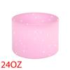Silicone Water Bottle Boot For Owala 24oz 32oz 40oz Anti-Slip Protective Sleeve Bottom Bumper Protector Twist And Flip Cup Holders 5