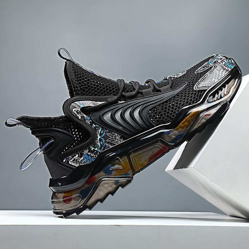 Boty pánské Tenisky Mužské ležérní Pánské Boty tenis Luxusní boty Trenér Závody Prodyšné Boty módní povaleči běhání Boty pro muže