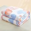 Summer Quilt Air Conditioning Quilt Flower Class A Double Layer Yarn Summer Cool Soft Machine Washable