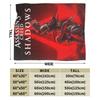 Assassins Creed Shadows  Blanket Quality Soft Warm  Throw Blanket Winter Boy Girl Couch Chair Sofa Bed Fluffy Bedspread