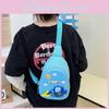 Kids Cartoon Shoulder Bag With Polyester Lining For Daily Use Boys Girls