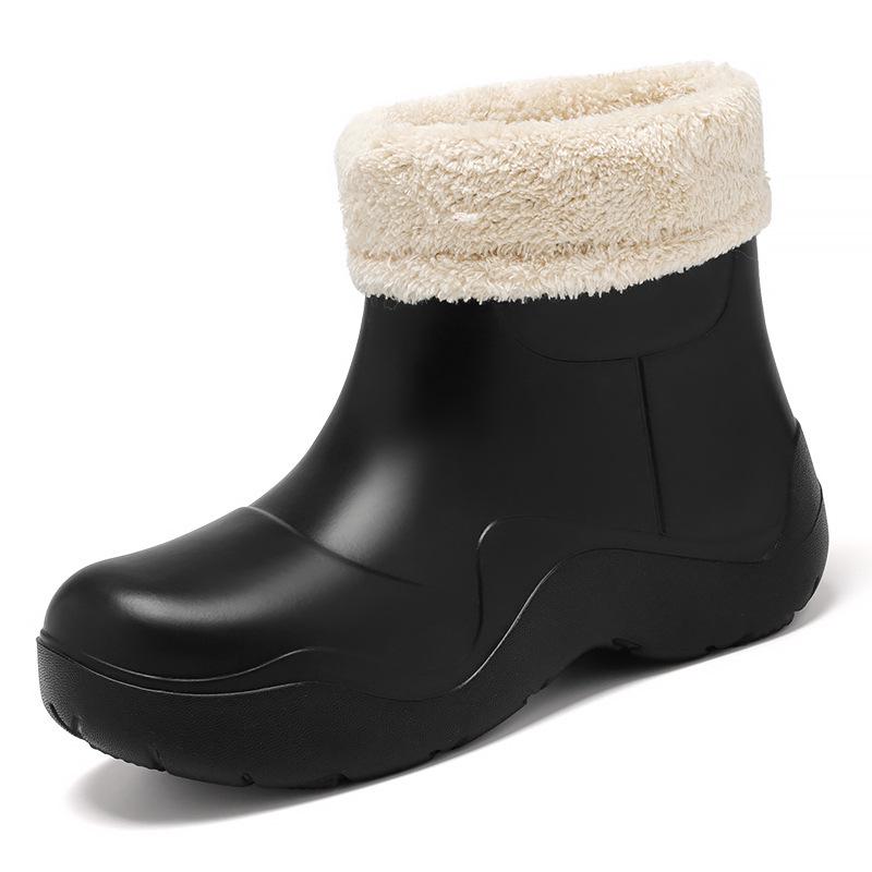 

Жіночі зимові водонепроникні черевики для снігу та дощу з оксамитовою підкладкою 36-37 чорний