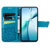For Samsung Galaxy S25 Edge Case with Strap Butterfly Pattern PU Leather Wallet Phone Cover