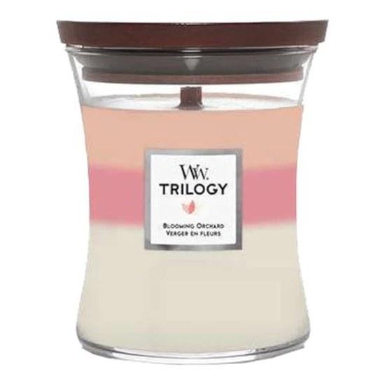 WoodWick TRILOGY JARS M Size BLOOMING ORCHARD Aroma Candle