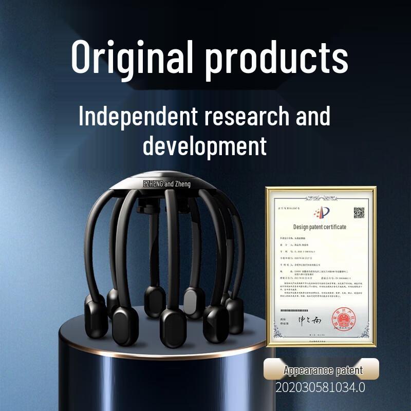 HEZHENG Multi-Dimensional Electric Head Massager