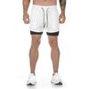 Men's Trendy Quick-Drying Breathable Sports Shorts - Double Layer Fitness Summer Wear