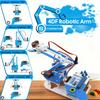 SIYEENOVE Microbit Smart Robot Arm Kit with Japanese PDF Instruction Manual 4DF Programmable Mechanical Arm Assembly Kit [Microbit V2 and AA Batteries