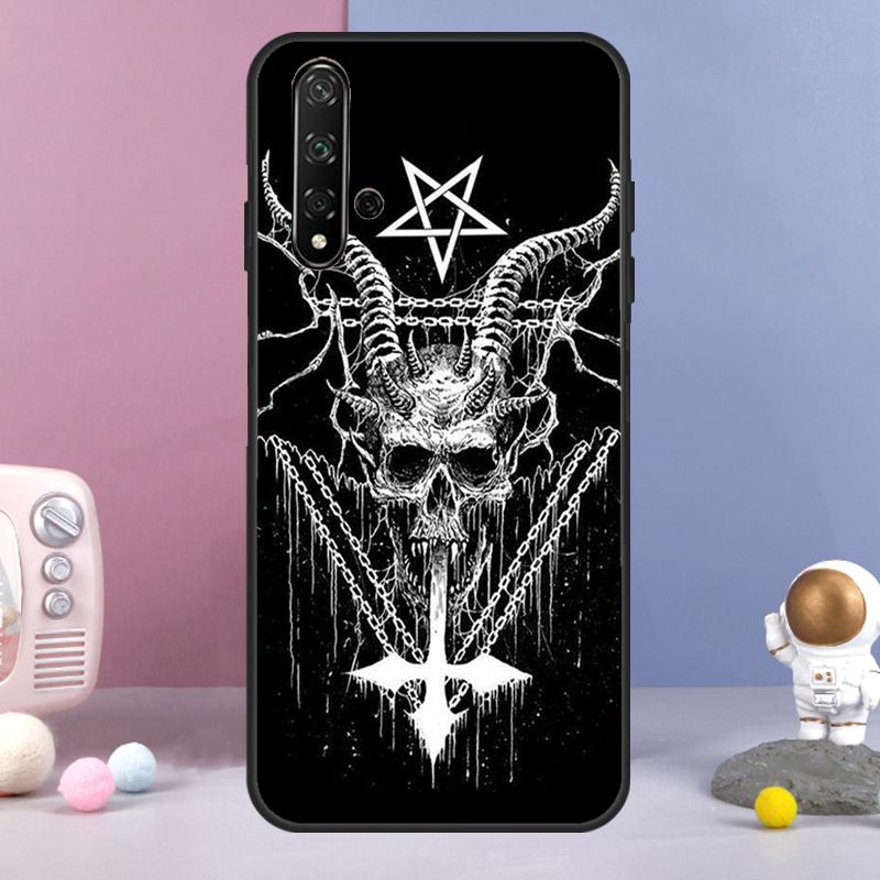 Devil Satan For Huawei Nova Y72 Y61 Y91 Y73 Y90 Y70 Y60 12s 12i 11i 8i 9 10 SE P60 P30 Pro P40 Lite Case