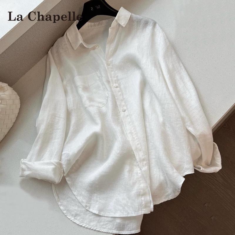 La Chapelle Women s Tencel Long-Sleeve Shirt XL