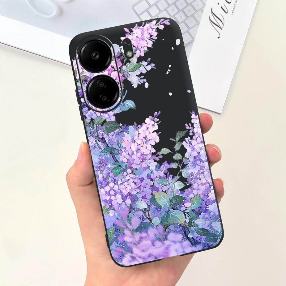 For Xiaomi Poco C65 Case Redmi 13C Cute Fashion Cartoon Cover Soft Silicone Phone Case For Xiaomi Redmi 13C Poco C65 C 65 Bumper